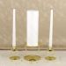 White Swirl Unity Candle